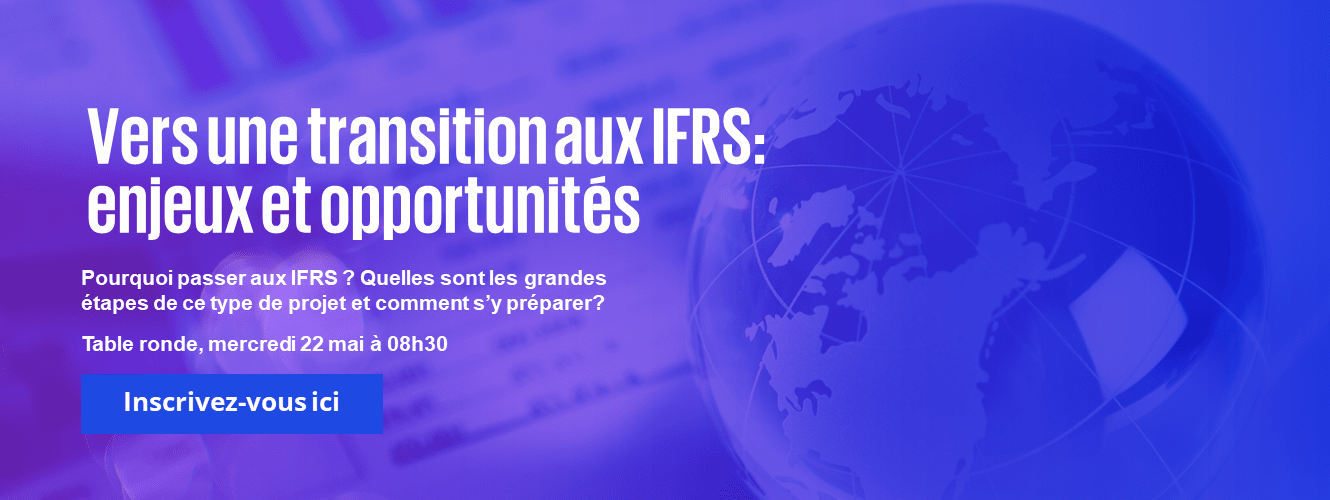 Vers une transition aux IFRS: enjeux et opportunités